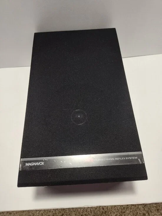 One (1) Magnavox MX1180 BK01 Full Range Dynamic Speaker System 8 Ohm Vintage - Picture 4 of 7